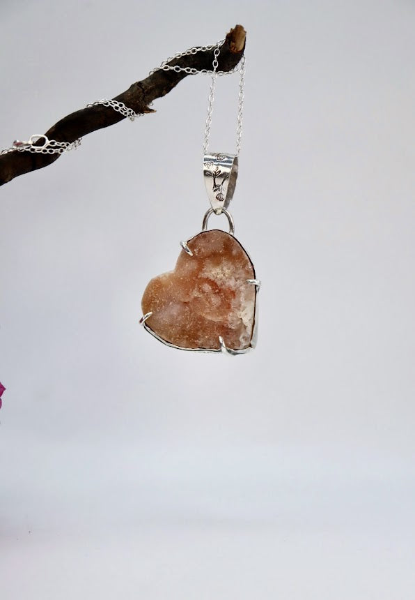 Pink Amethyst Necklace