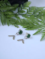 Load image into Gallery viewer, Gemmy Serpentine earrings