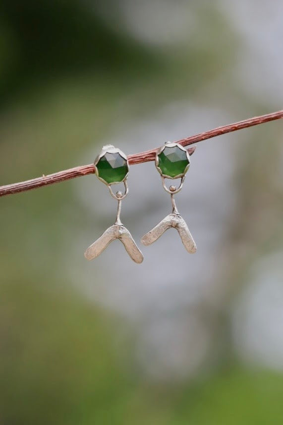 Gemmy Serpentine earrings