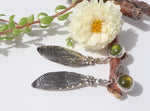 Load image into Gallery viewer, Cicada Wings Earrings