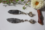 Load image into Gallery viewer, Cicada Wings Earrings