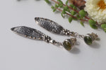 Load image into Gallery viewer, Cicada Wings Earrings