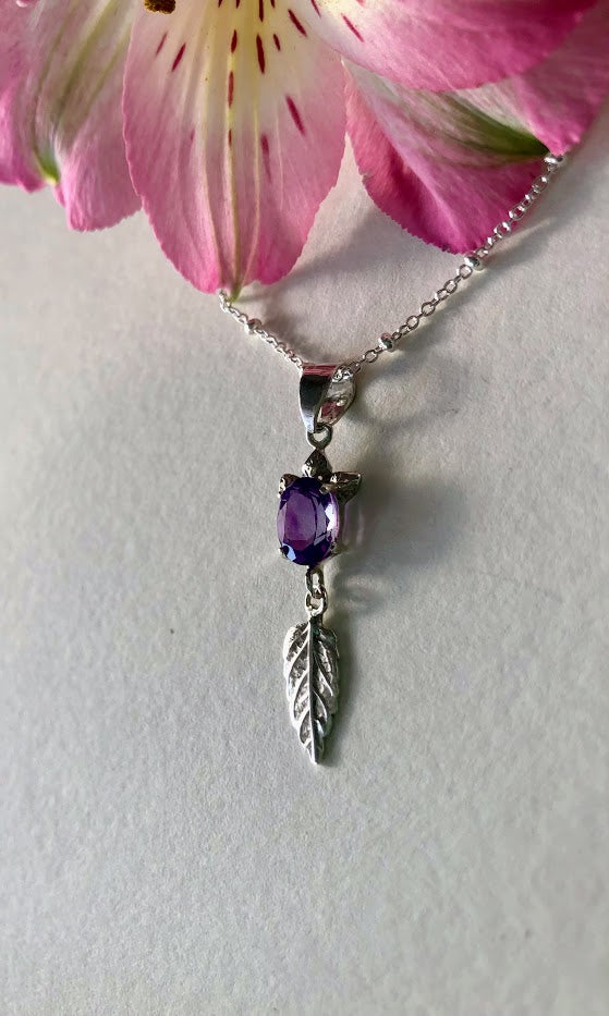 Amethyst necklace