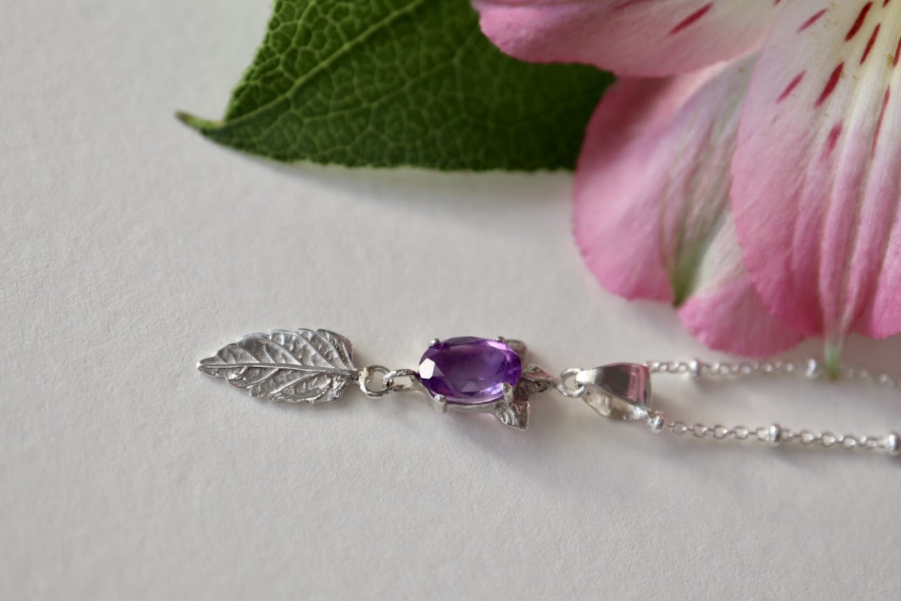Amethyst necklace