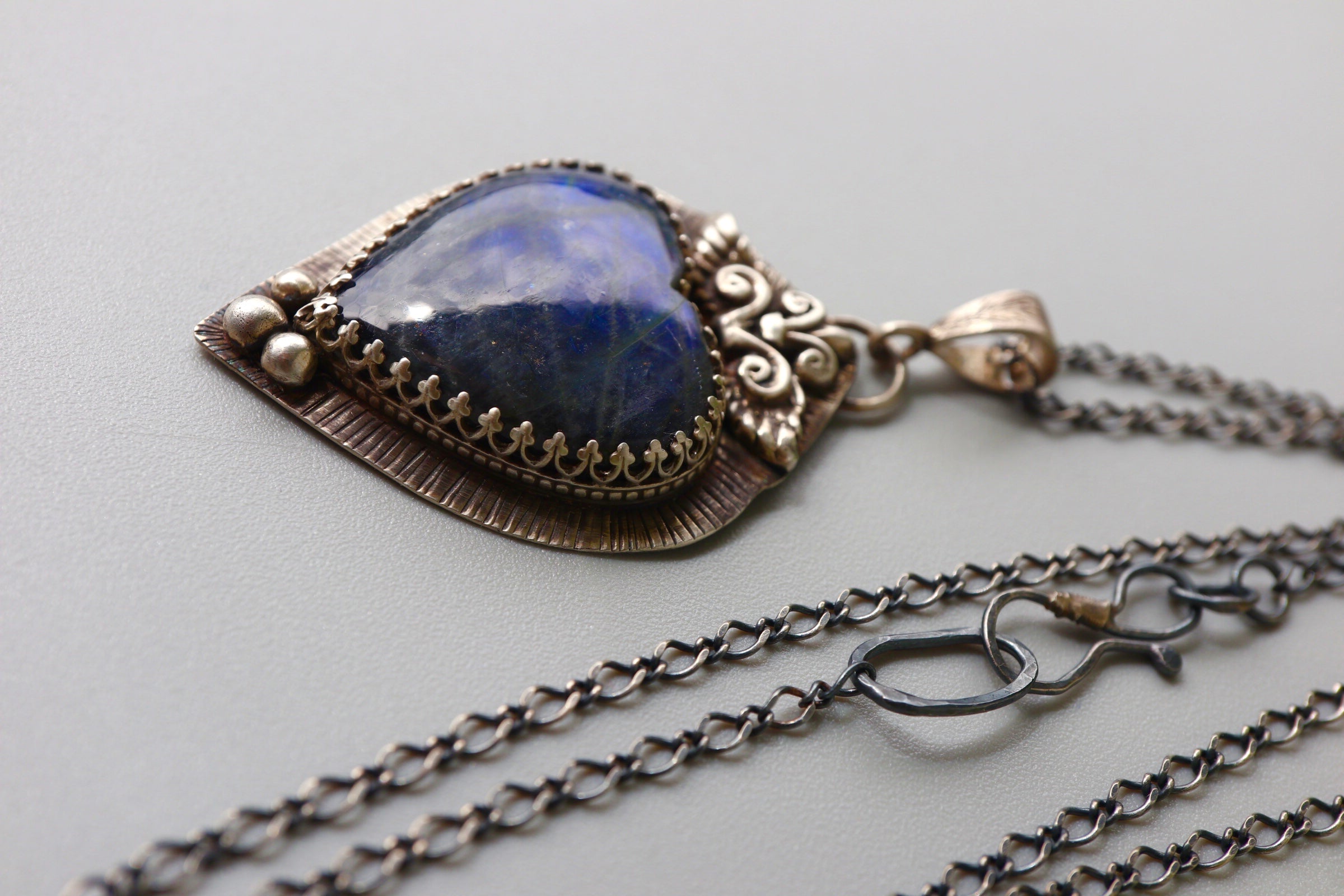Labradorite necklace