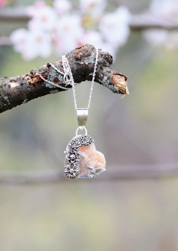 Pink Amethyst Necklace