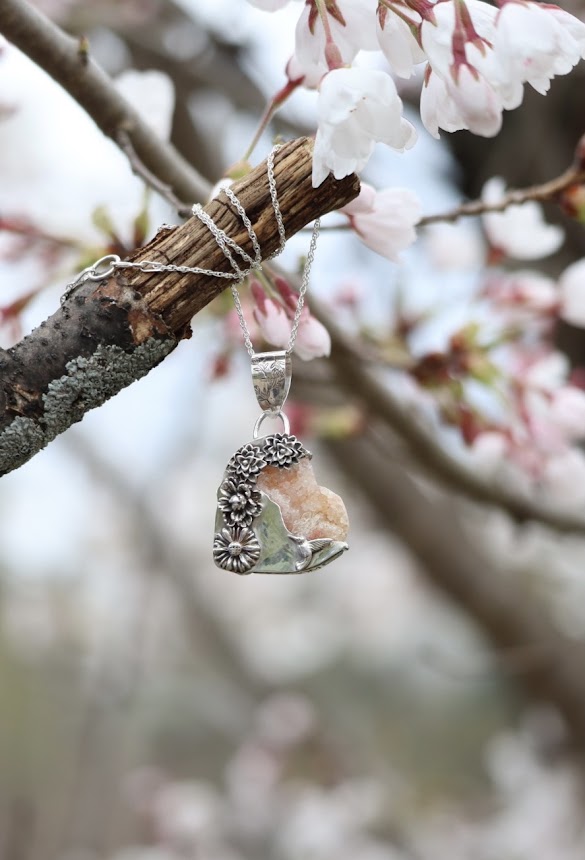 Pink Amethyst Necklace