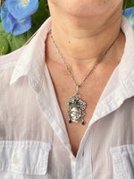 Load image into Gallery viewer, Catrina Watermelon Tourmaline &amp; Turquoise Necklace
