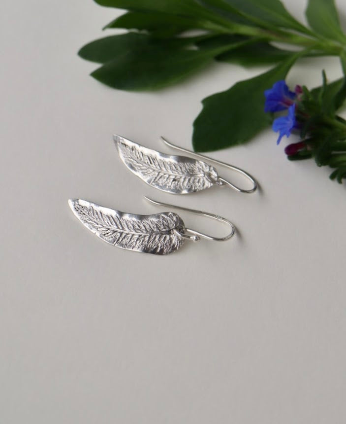 Yarrow leaves Earrings