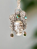 Load image into Gallery viewer, Catrina Watermelon Tourmaline &amp; Turquoise Necklace
