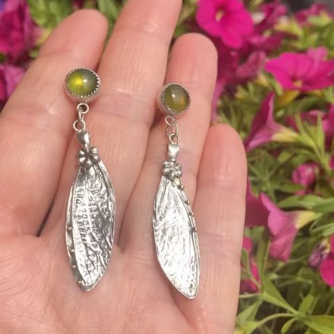 Cicada Wings Earrings