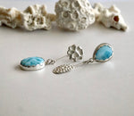 Load image into Gallery viewer, Larimar Earring
