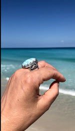 Load image into Gallery viewer, Larimar Ring
