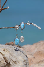 Load image into Gallery viewer, Larimar Earring
