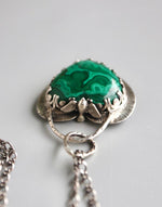 Load image into Gallery viewer, Malachite Heart necklace
