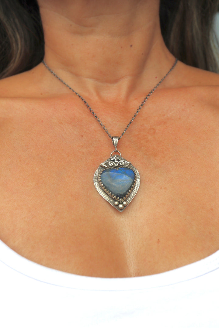 Labradorite necklace